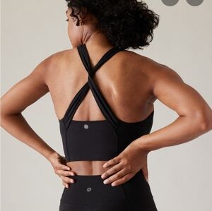 Athleta Conscious Twist Crop Bra XL